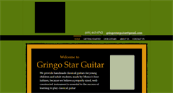 Desktop Screenshot of gringostarguitar.com