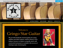 Tablet Screenshot of gringostarguitar.com